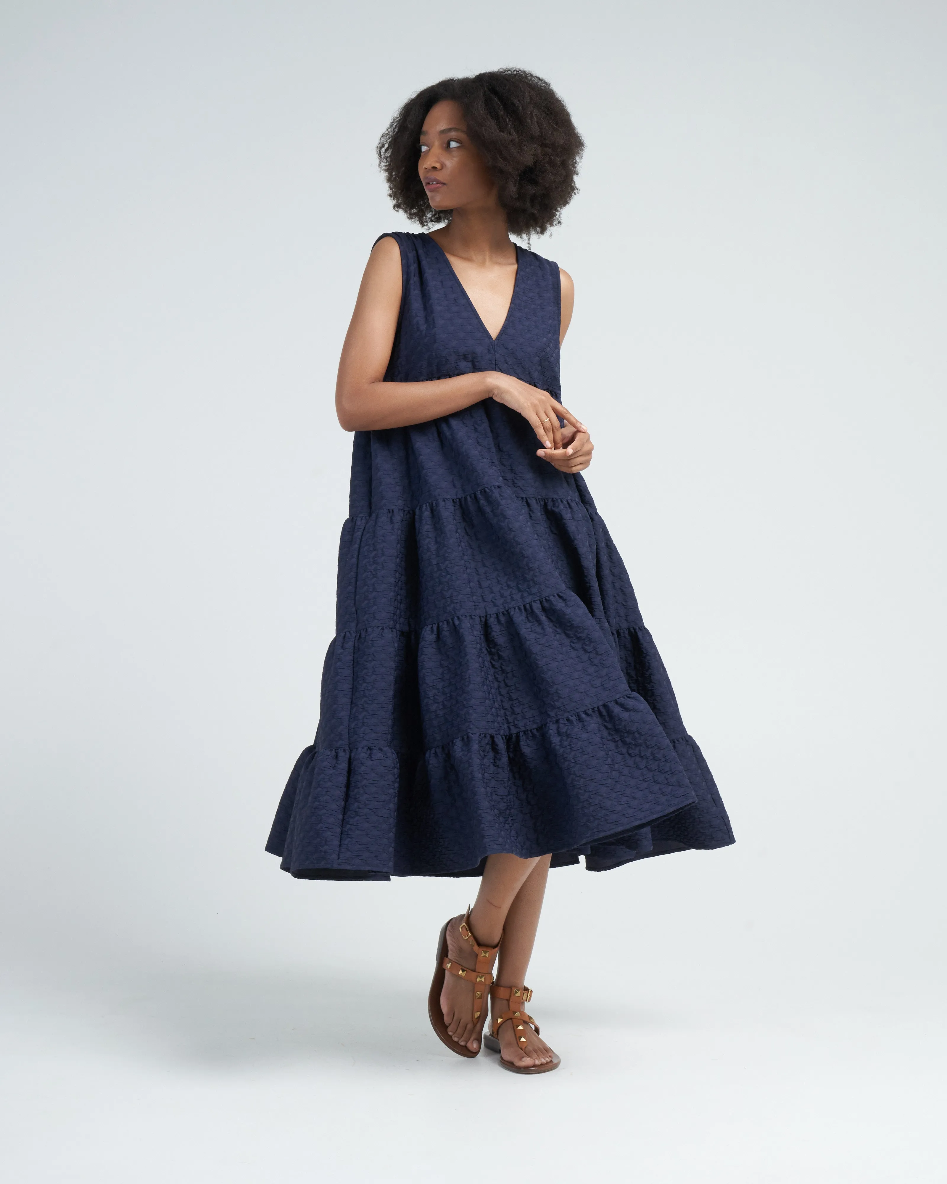 chelsea dress - navy