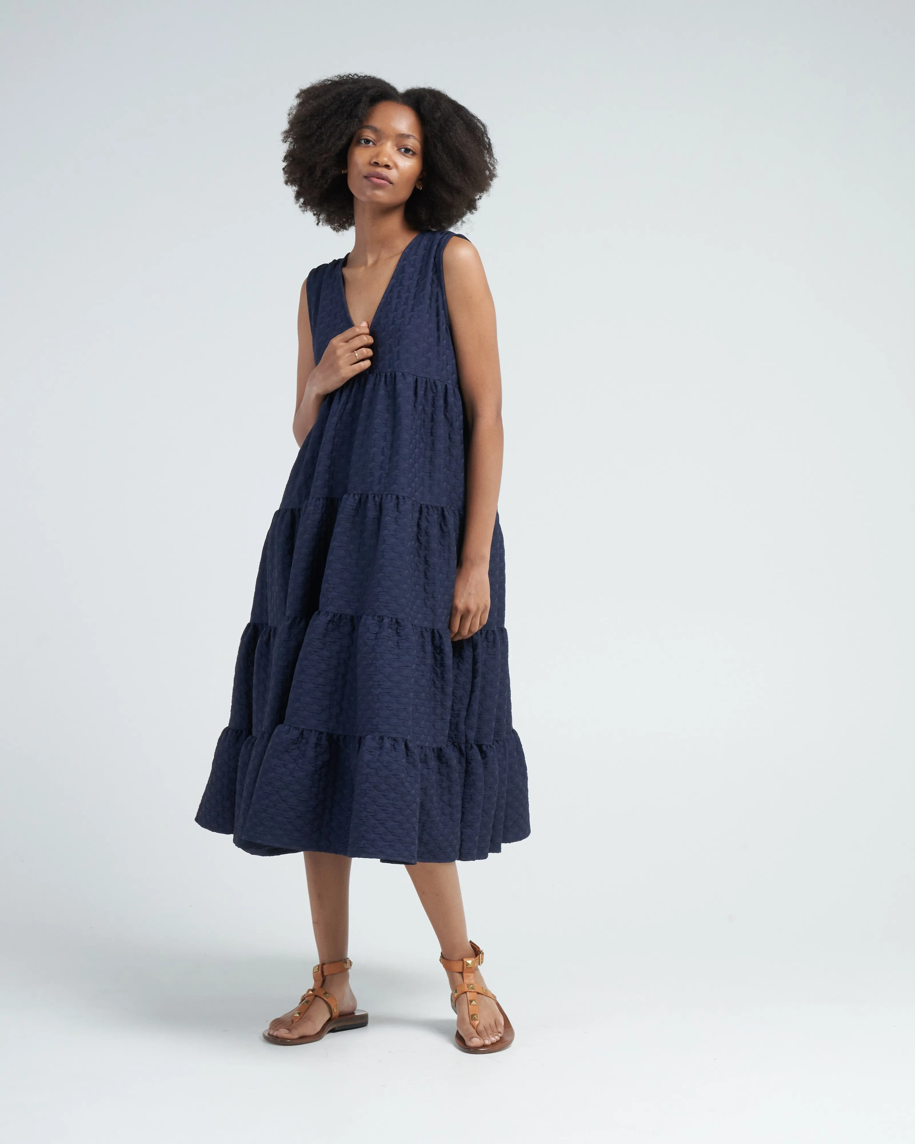 chelsea dress - navy