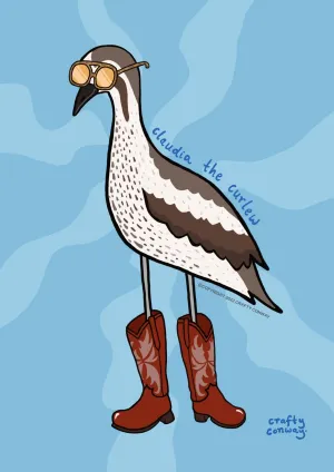 Claudia the Curlew