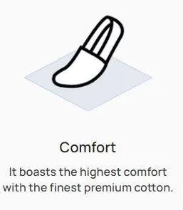Cloud Size-Fit Grip Socks