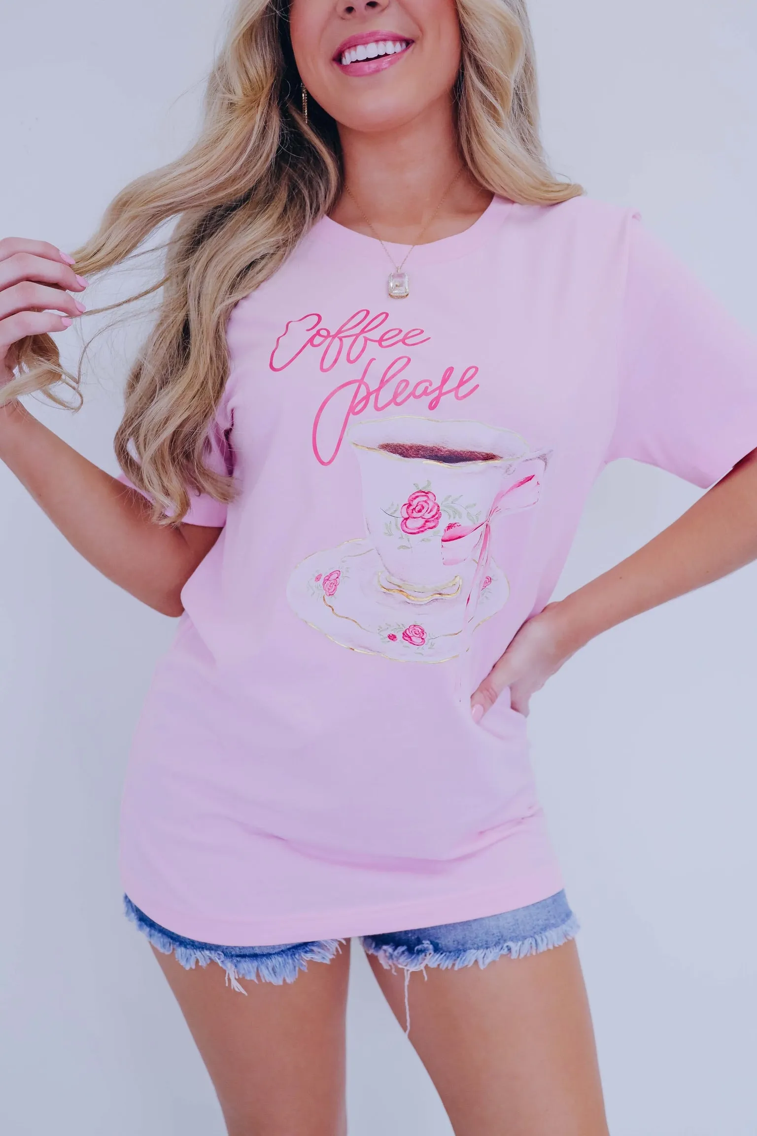 Coffee Please Graphic Tee