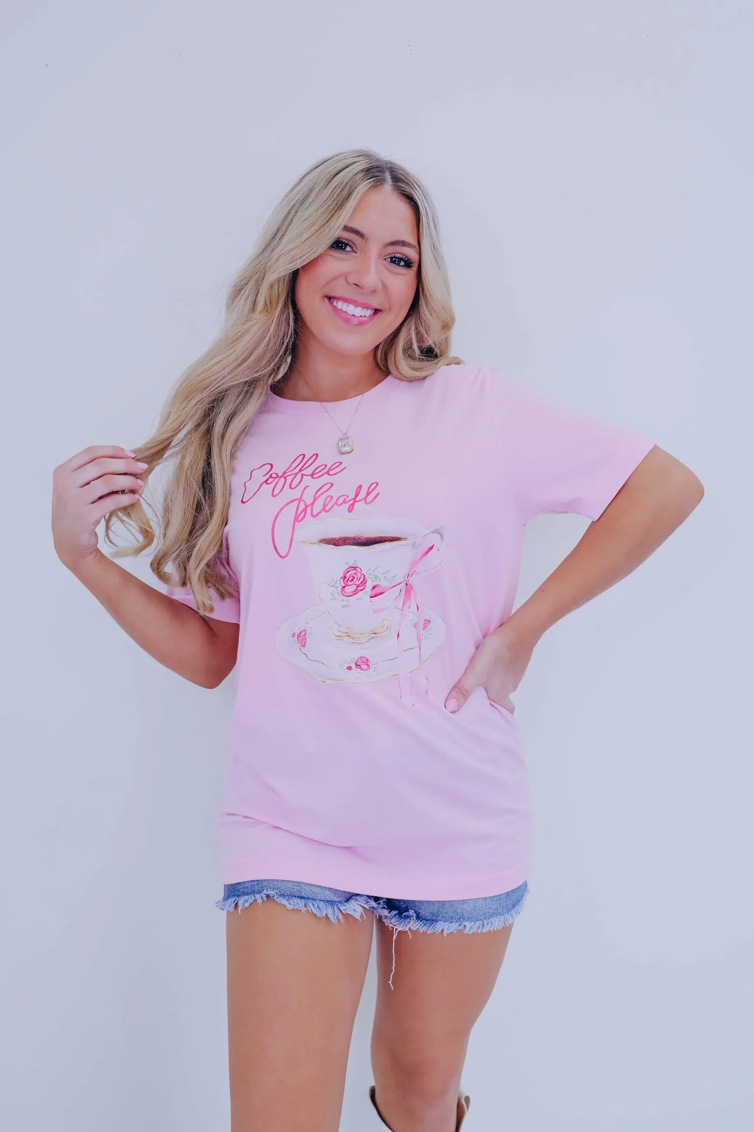 Coffee Please Graphic Tee