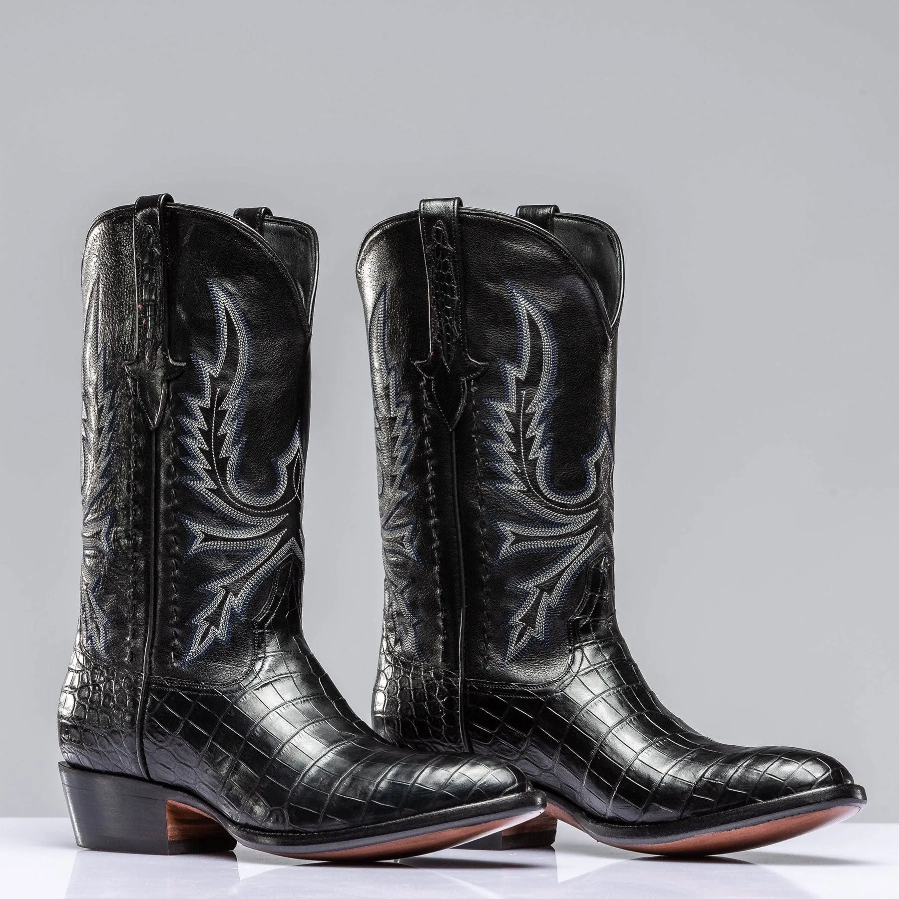 Crocodile Belly Cowboy Boot
