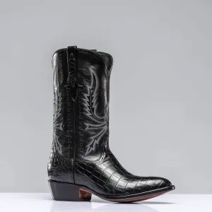 Crocodile Belly Cowboy Boot
