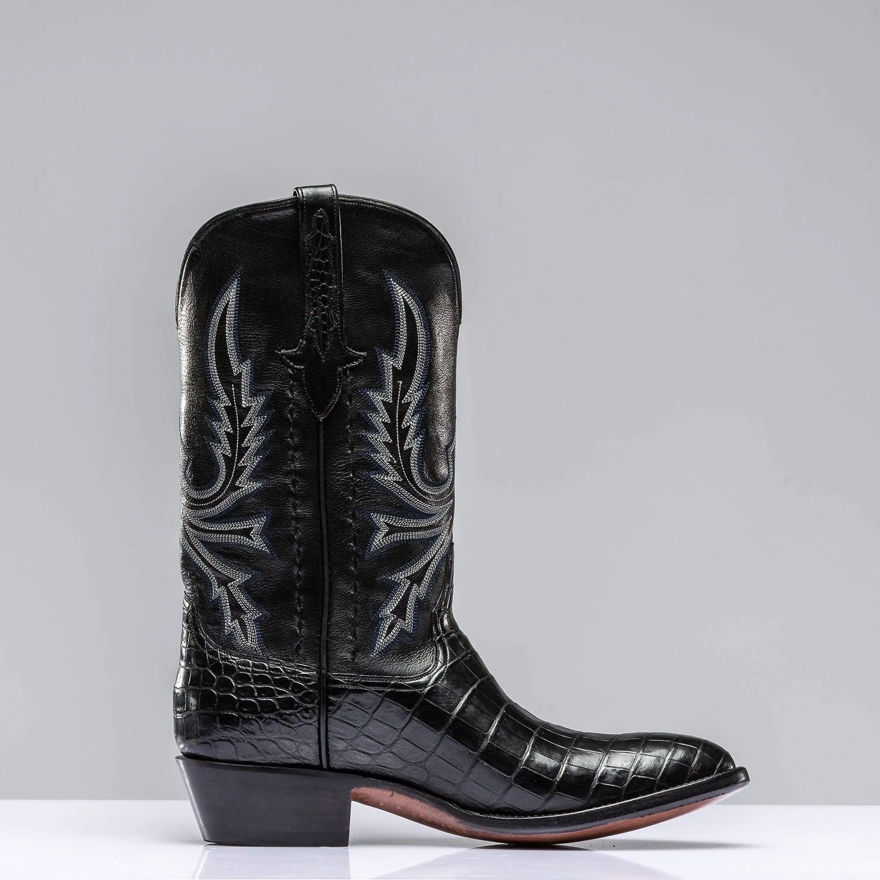 Crocodile Belly Cowboy Boot