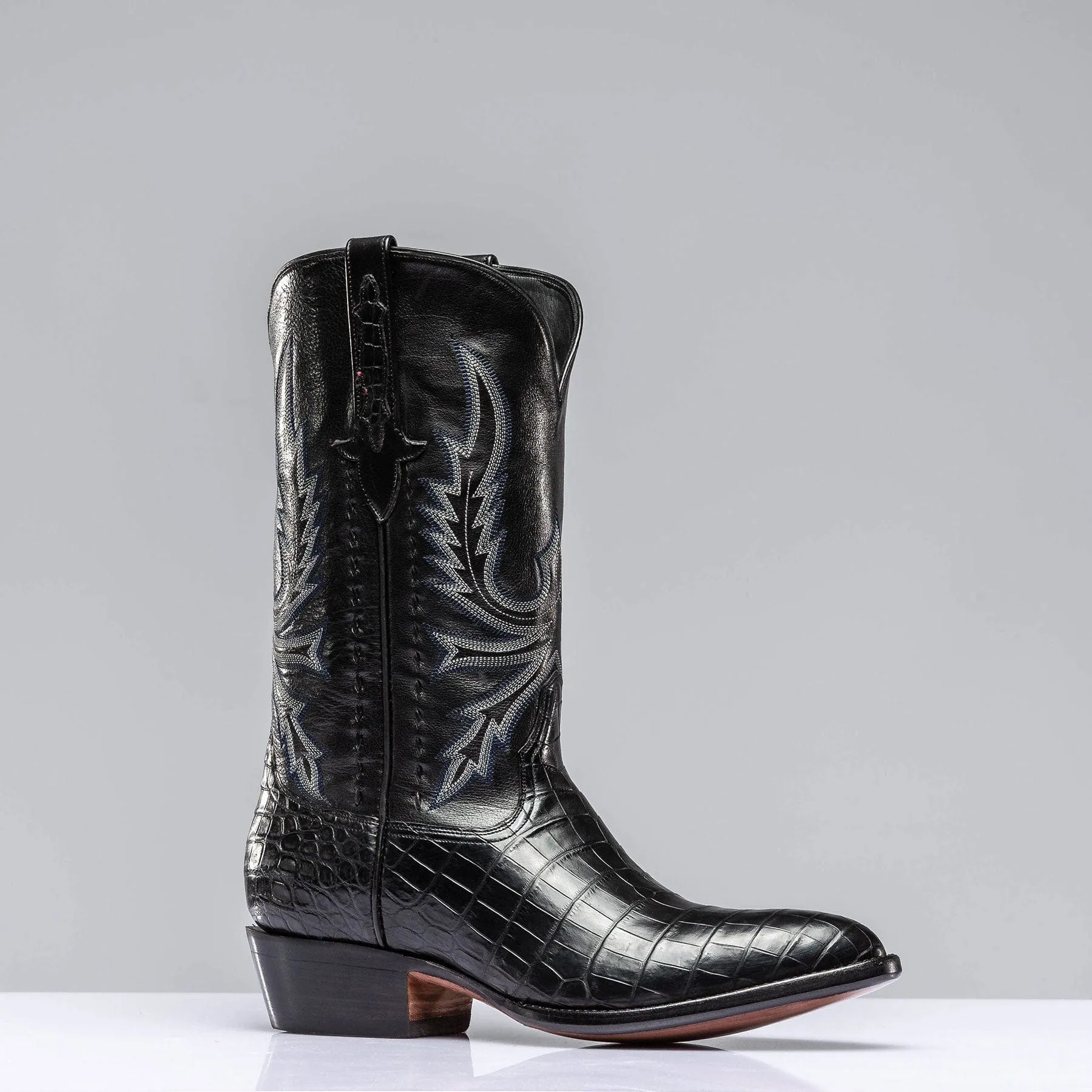 Crocodile Belly Cowboy Boot