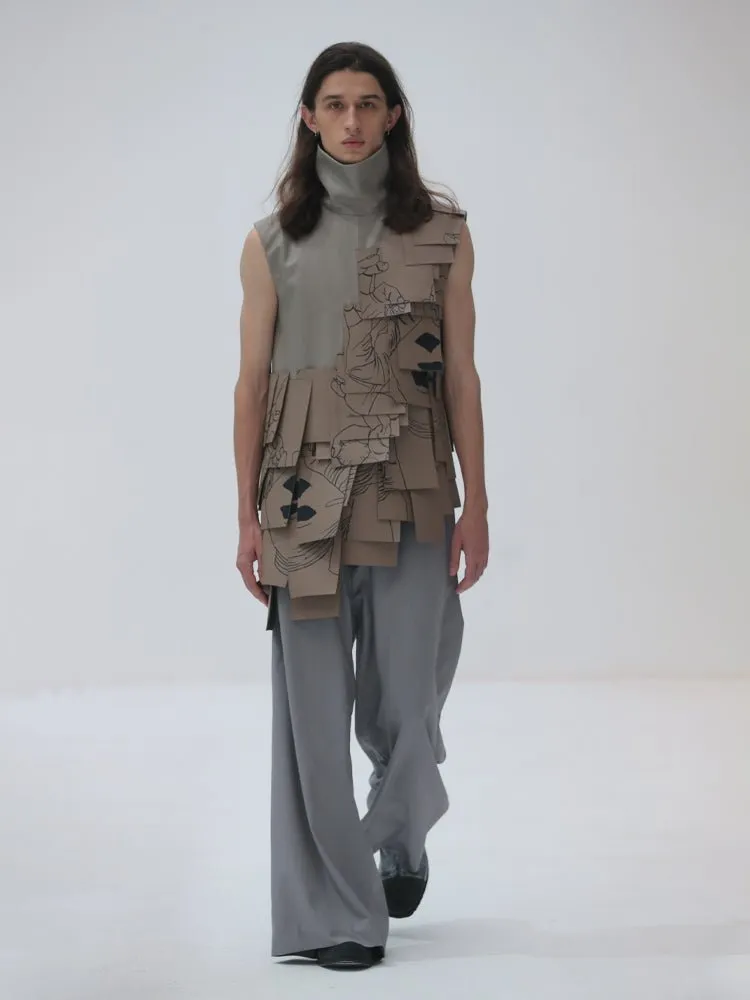 Deconstructed genderless functional boots