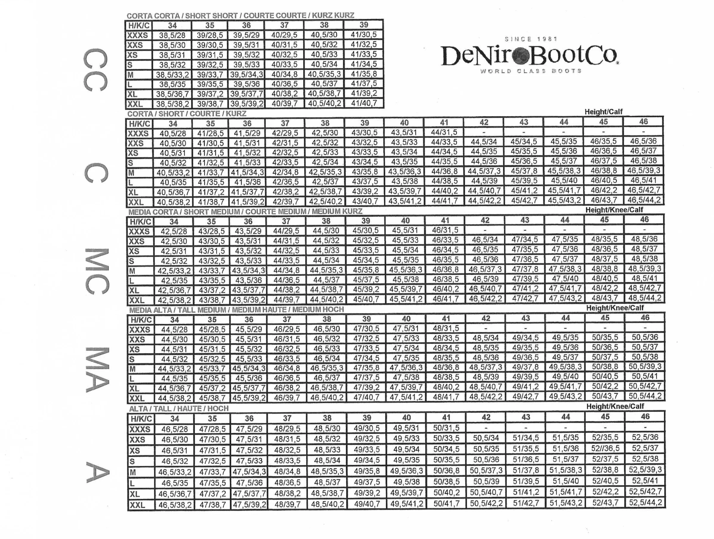 DeNiro Levante Tall Boot