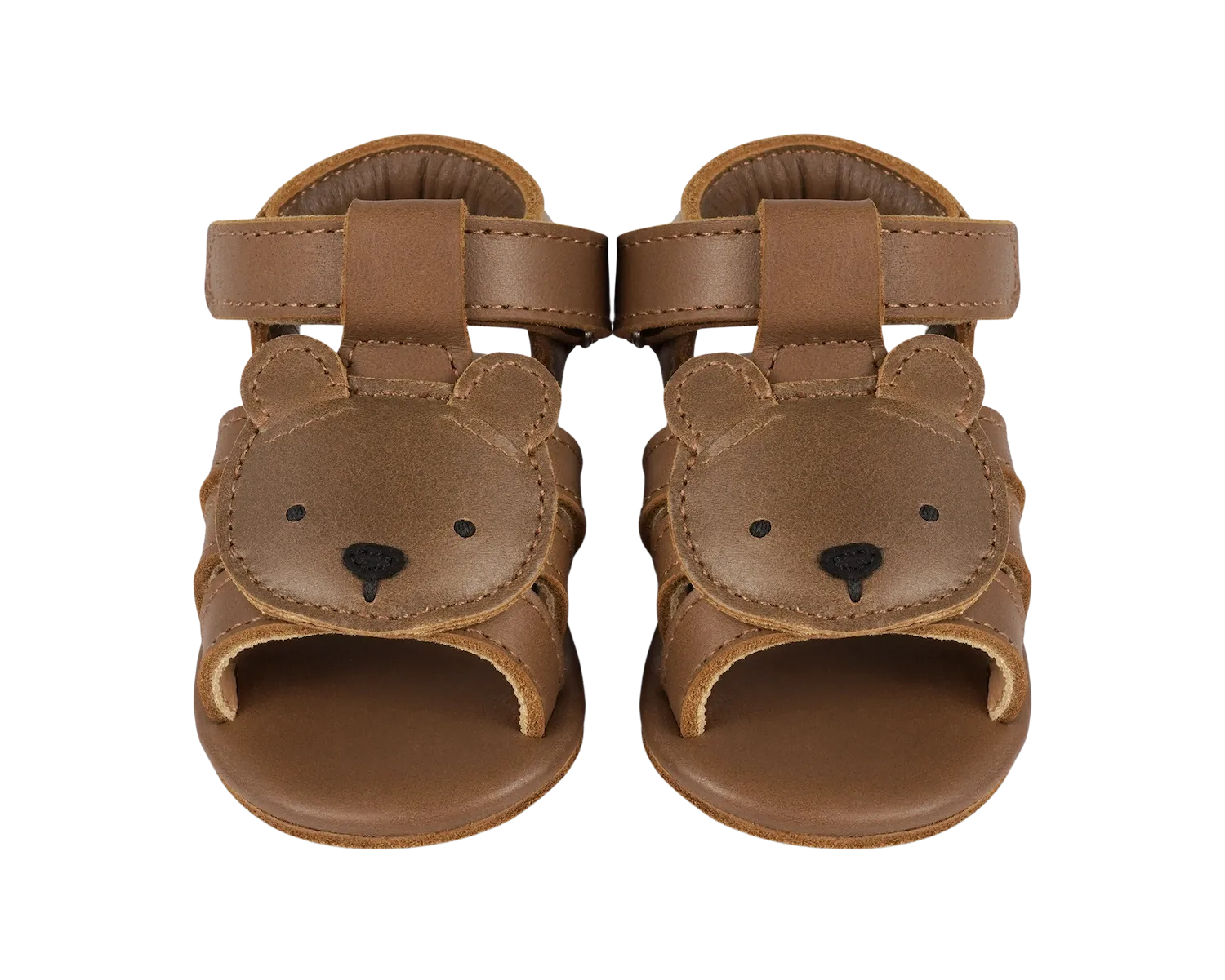Diedan Sandals | Bear | Cognac Classic Leather