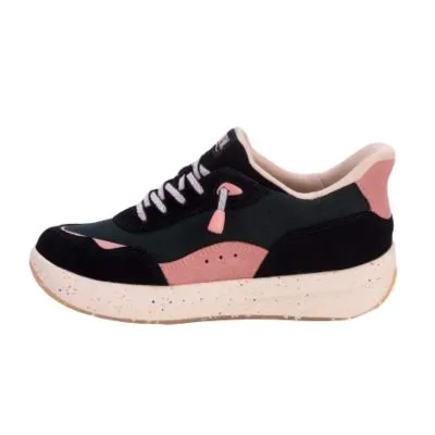 Drew Hobby Black Combo Women's Walking Shoes