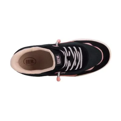 Drew Hobby Black Combo Women's Walking Shoes