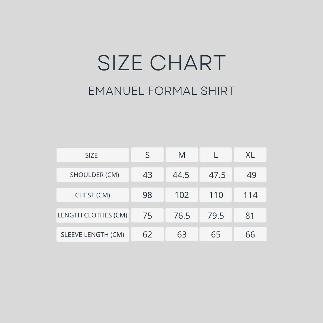 Emanuel Formal Shirt - White One-piece Collar
