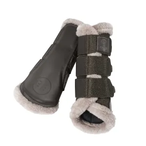 Eskadron Essence Dark Olive glitter mesh brushing boots- 1 pony left