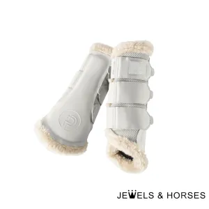 Eskadron Tendon Boots - Platinum Mesh Tendon Boots - Pearl Grey