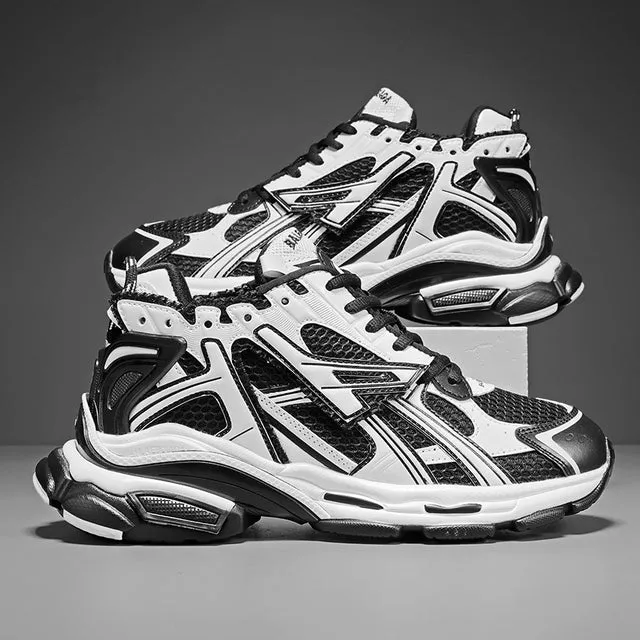 Fashion Burgundy Running Shoes for Men Sneakers