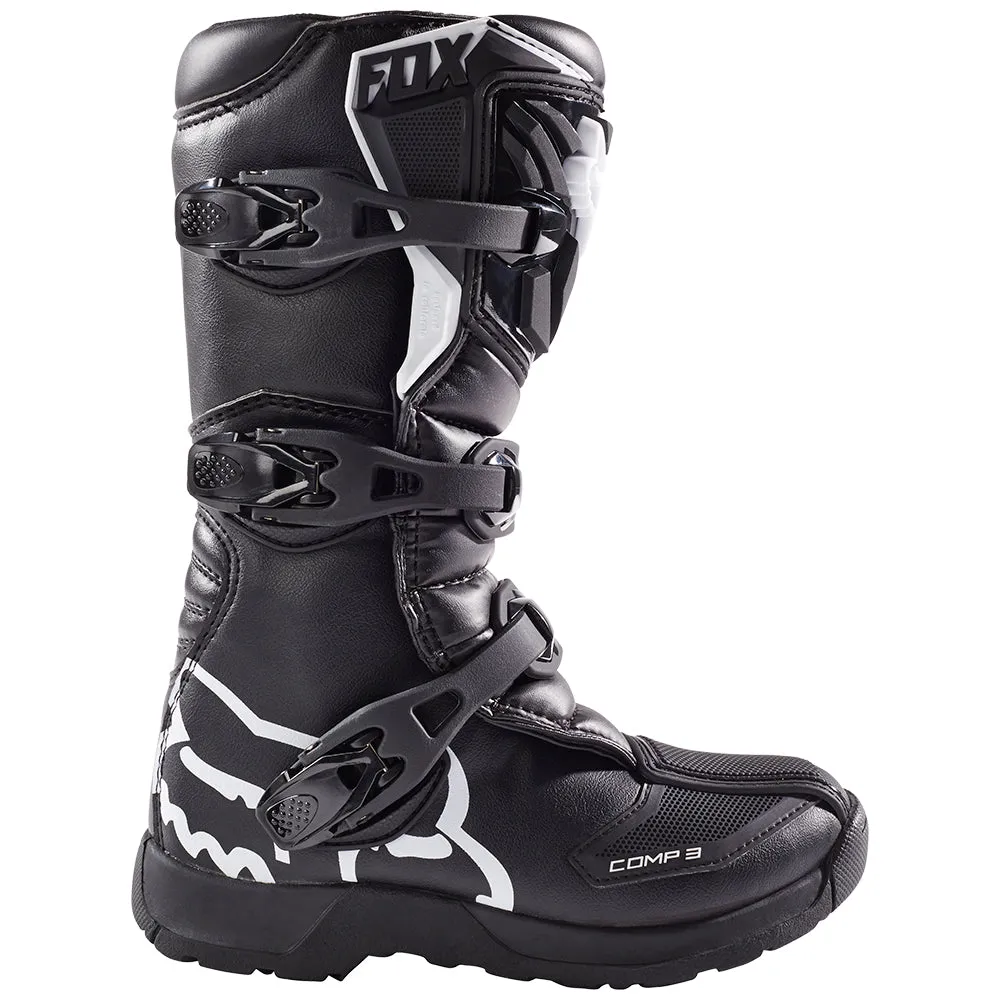 FOX YOUTH COMP 3 BOOTS [BLACK]