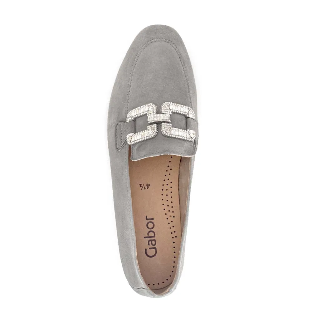 Gabor Loafer with Buckle Stone