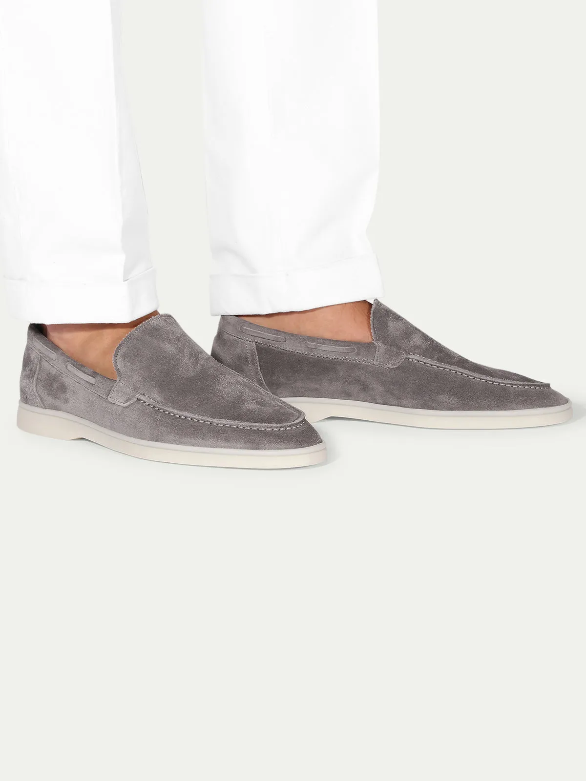 Grey - Yacht Loafers
