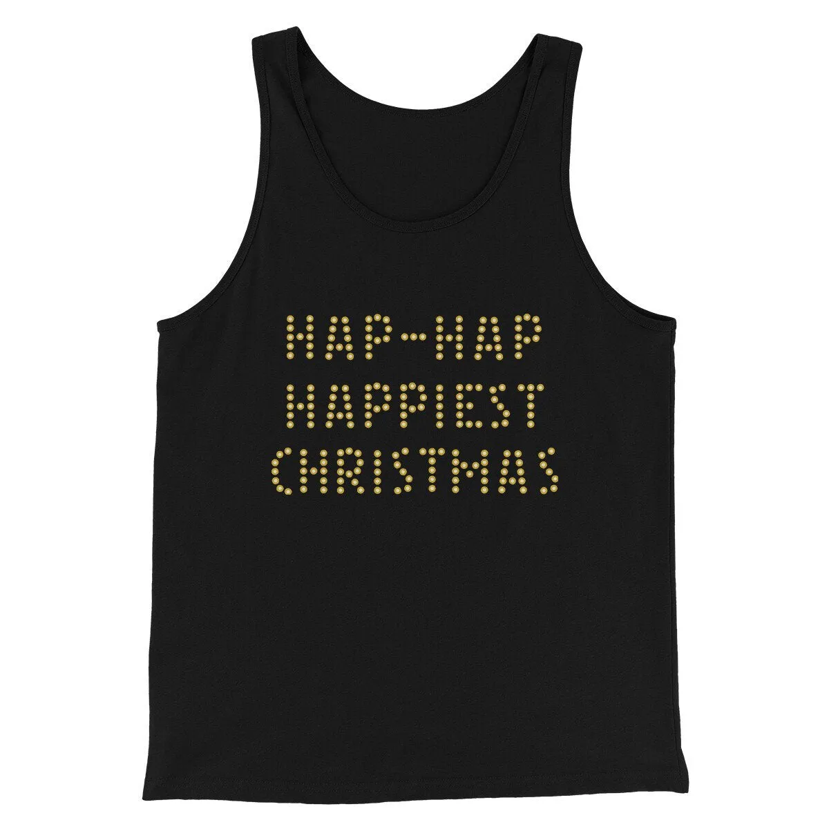 Hap-Hap Happiest Christmas Funny Movie Men/Unisex Tank Top