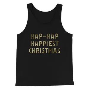 Hap-Hap Happiest Christmas Funny Movie Men/Unisex Tank Top
