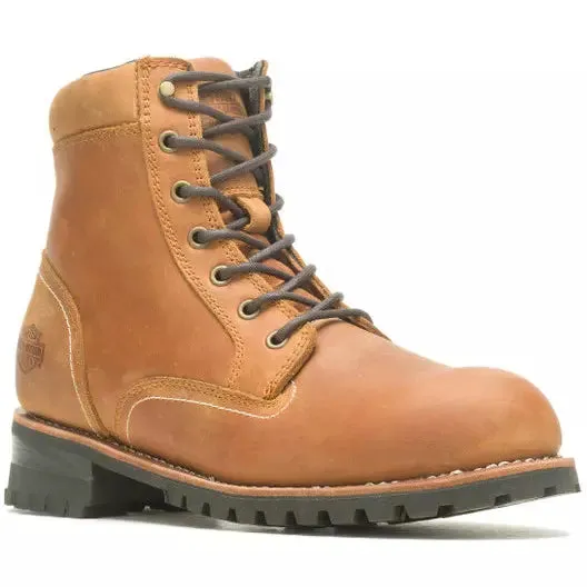 Harley-Davidson® Men's Brown Bentler 6-Inch Motorcycle Boots-Tan