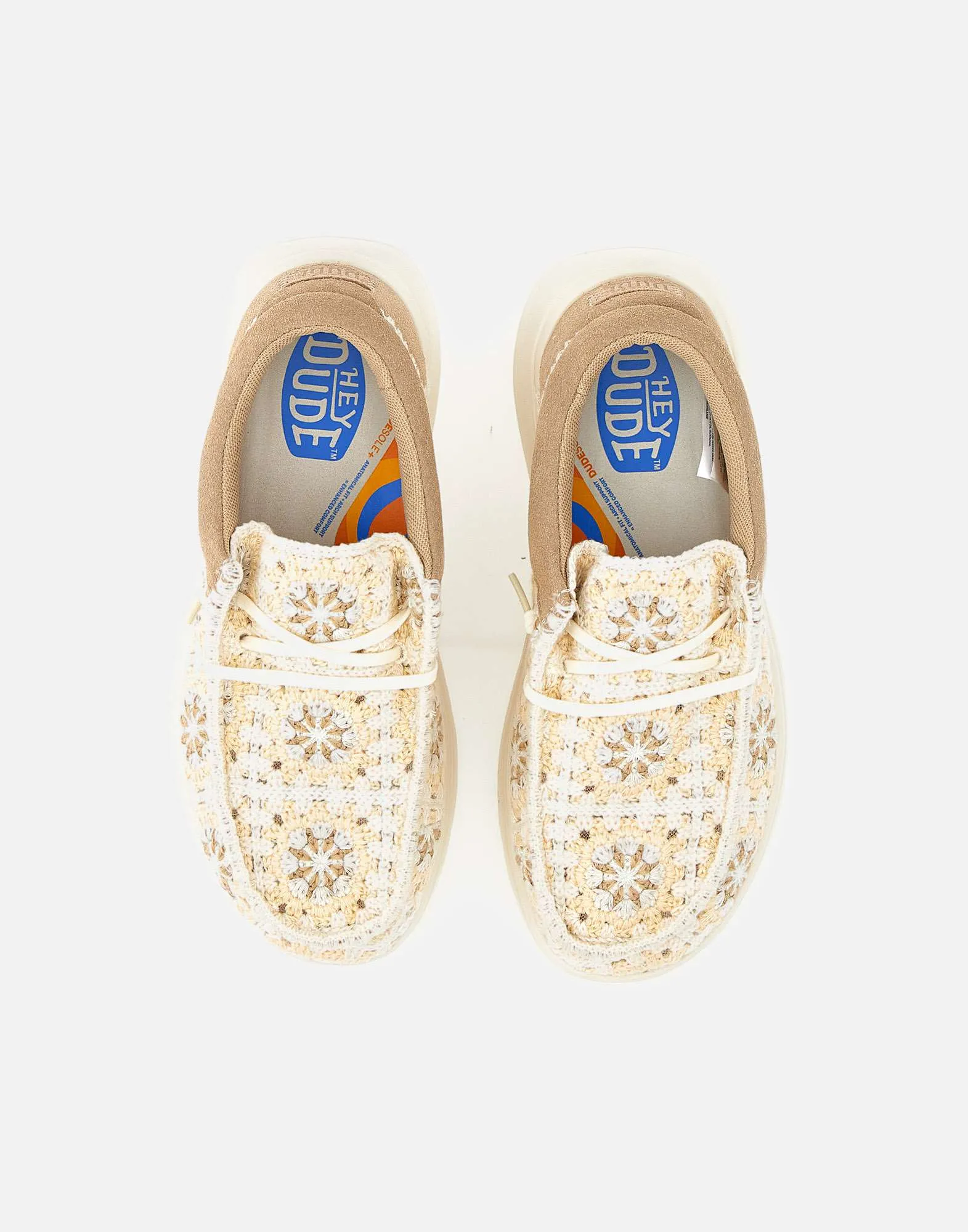 Hej kille Wendy Cottage virkade loafers