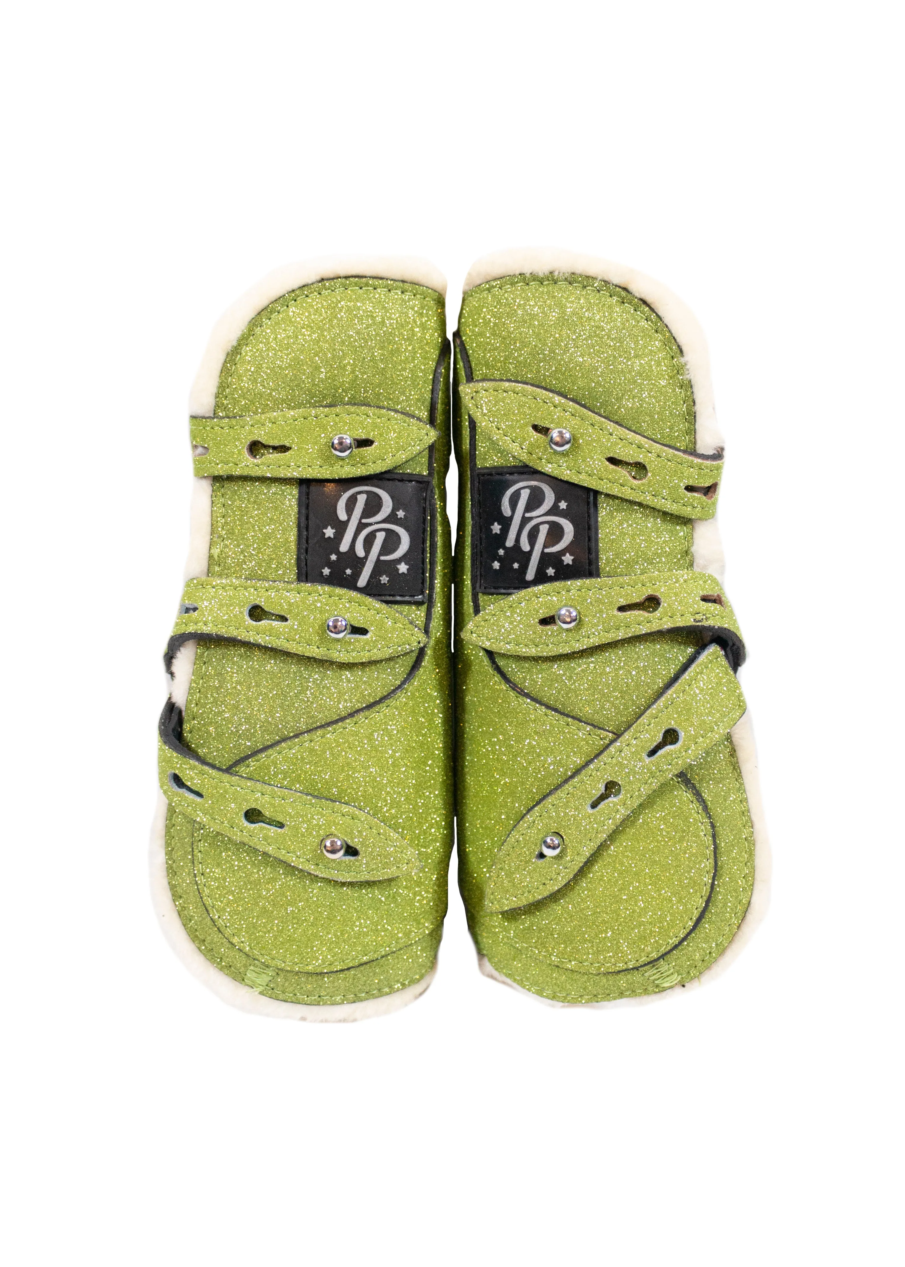 Holo/Glitter Open Front Boots - Fronts Only