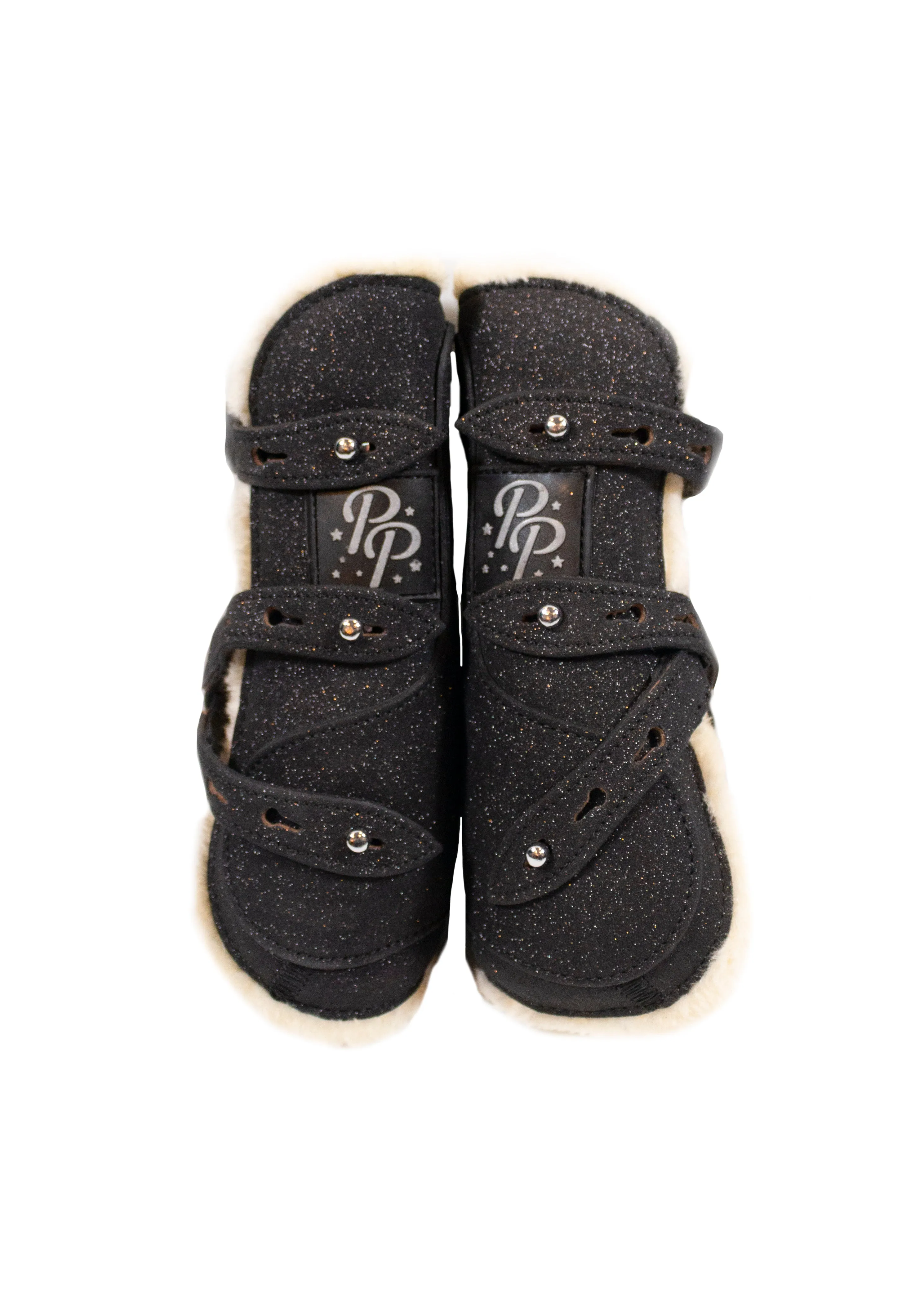 Holo/Glitter Open Front Boots - Fronts Only