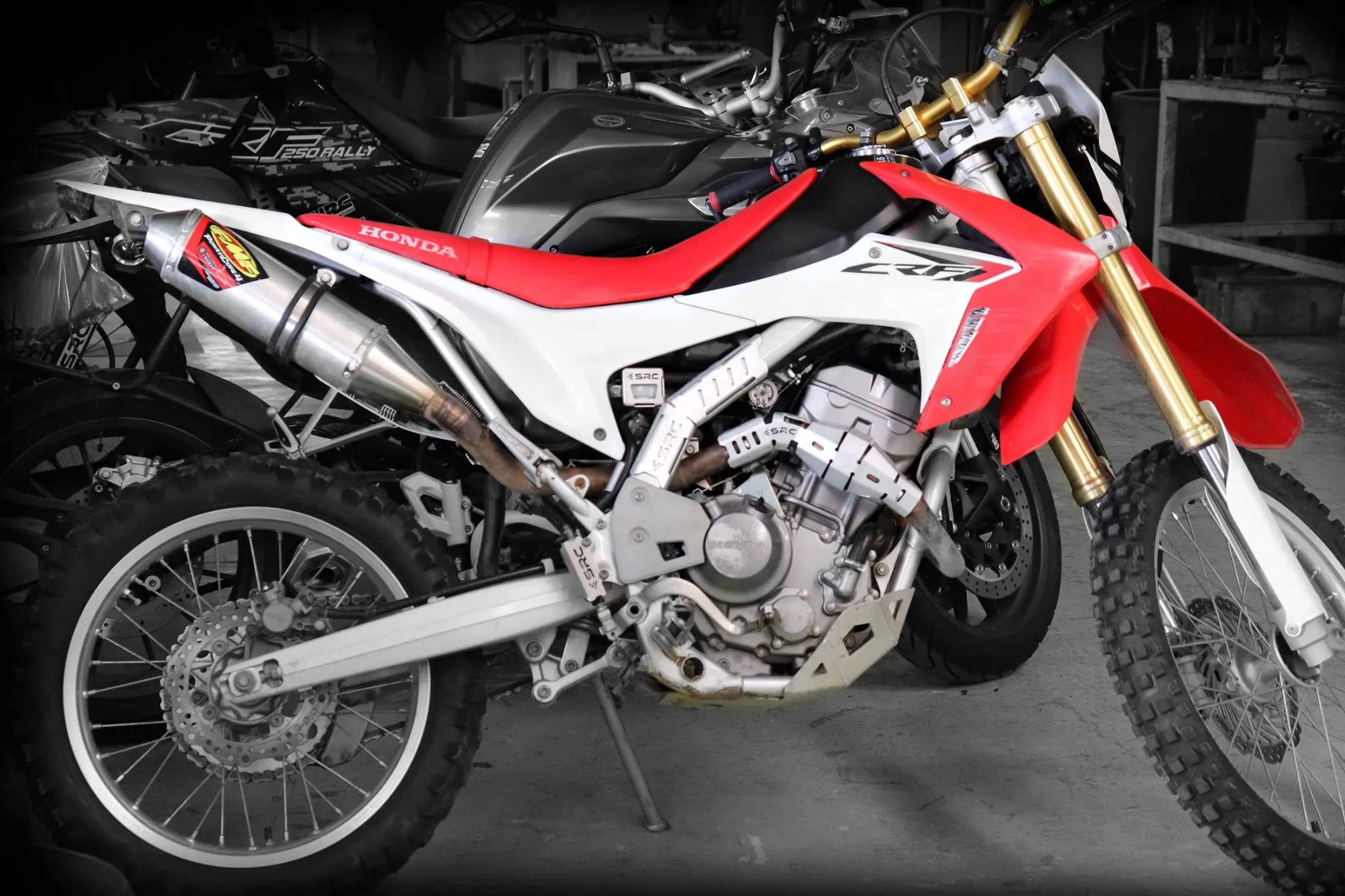 Honda CRF250 Rally Frame Guard
