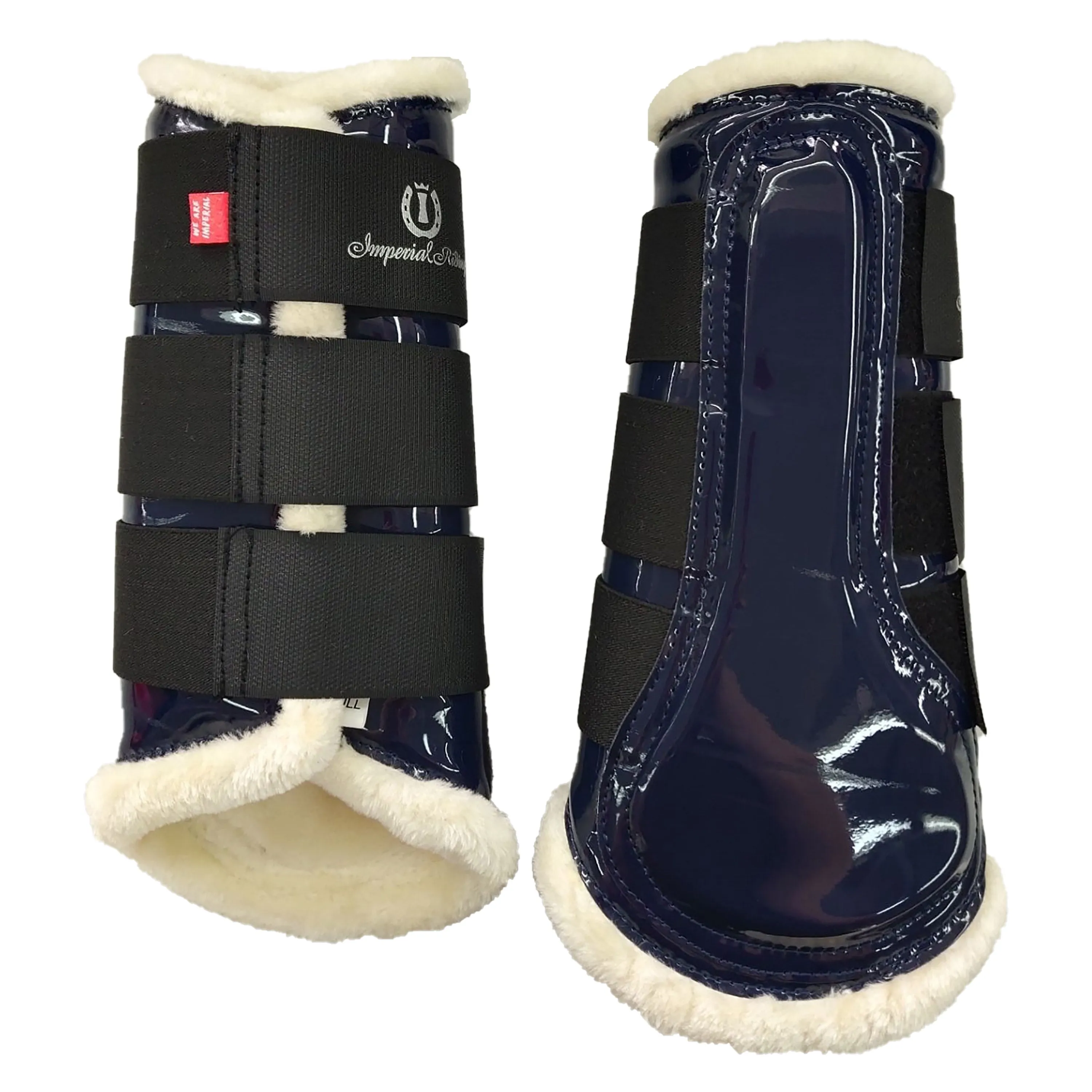 Imperial Riding Brushing Boots Dream on, strykkappor i lack