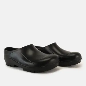 Italian Garden Clogs in Black