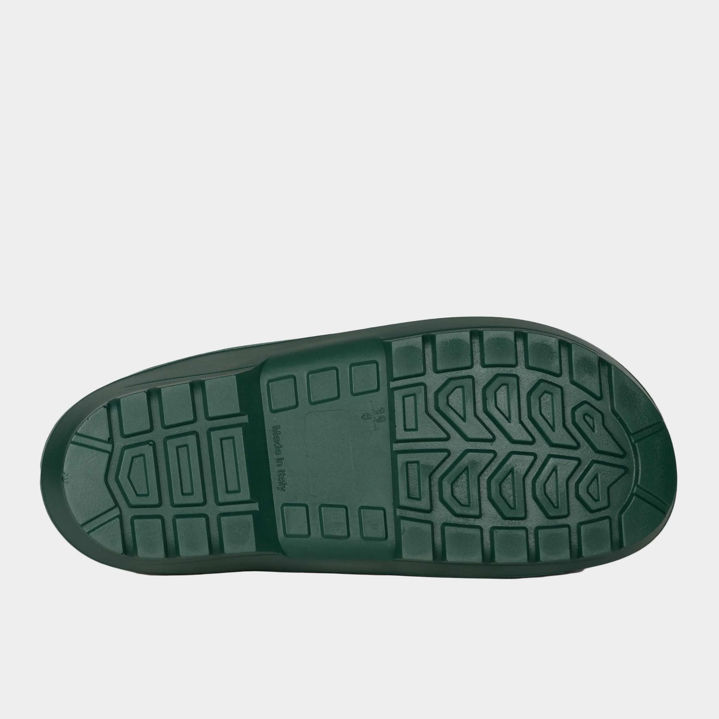 Italian Garden Clogs in British Green