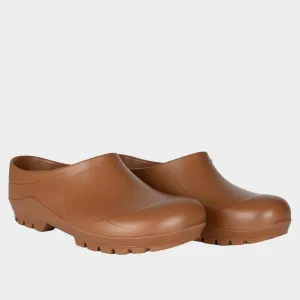 Italian Garden Clogs in Caramel