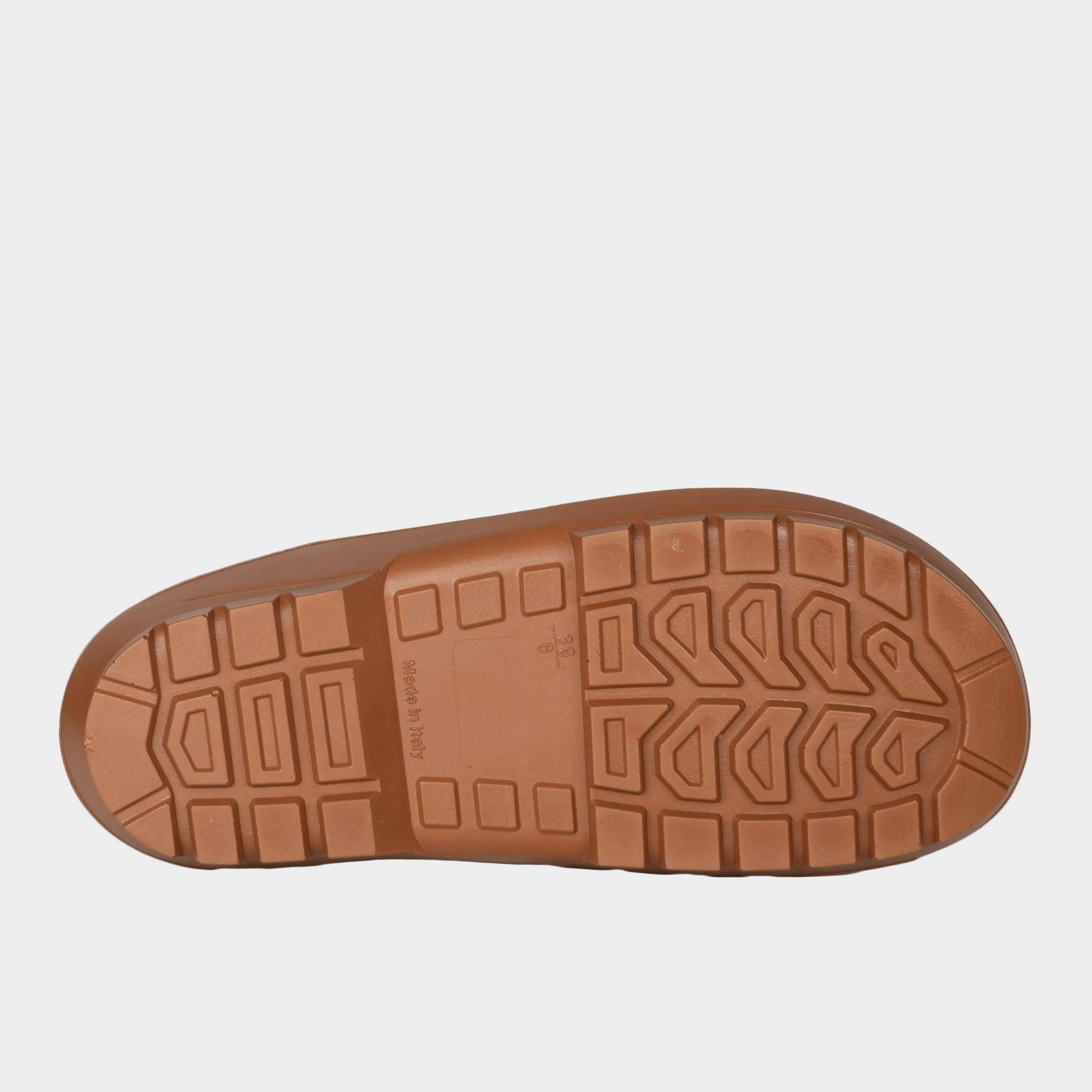 Italian Garden Clogs in Caramel