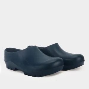 Italian Garden Clogs in Navy Blue
