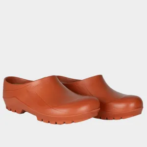 Italian Garden Clogs in Terracotta