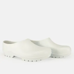 Italian Garden Clogs in White