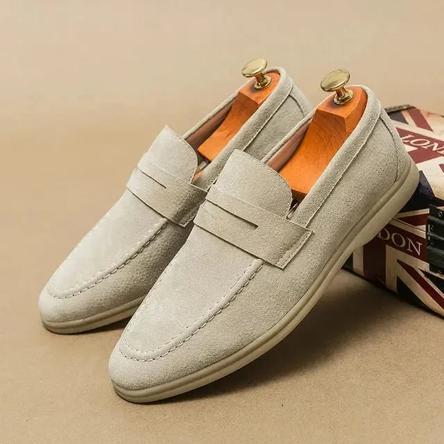 James™ - Stylish Lace-Up Loafers