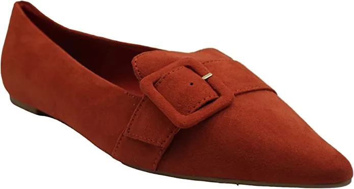 Journee Collection Womens Audrey Loafer Rust, 11 Womens US
