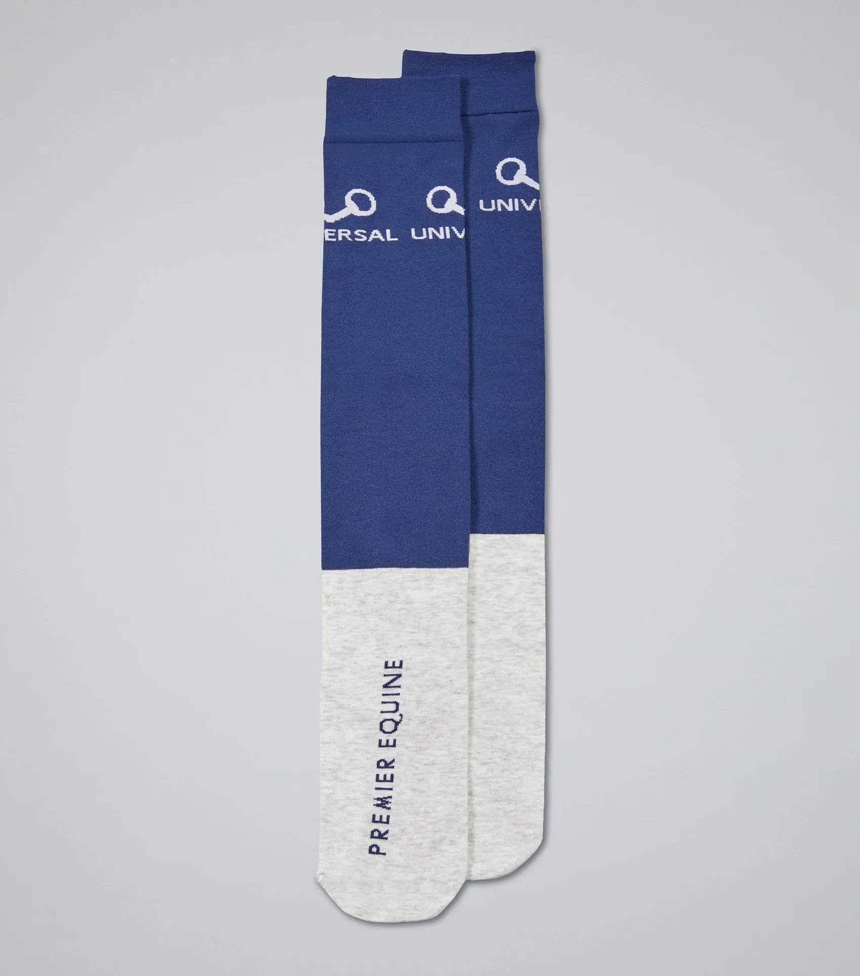 Junior Thin Stretch Riding Socks (2 Pairs) Navy