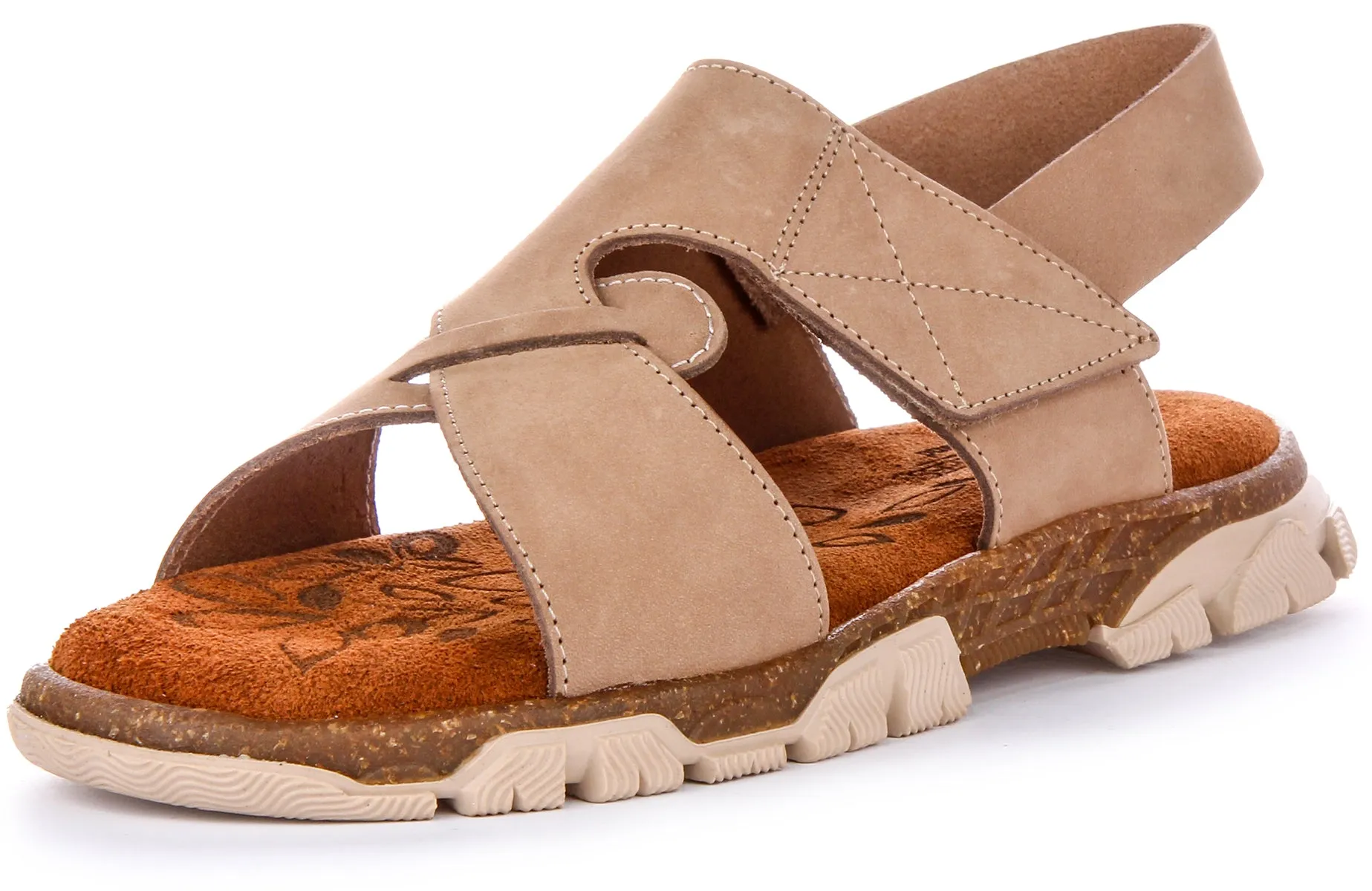 Justinreess England Maeve Sandal In Beige | Secret Sale