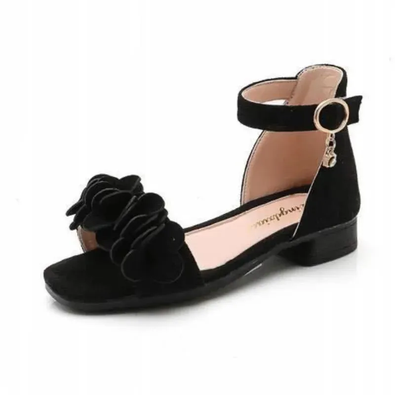 Kids Shoes For Girls New Summer Sandals Children Adult Sandals Enfants School Flat Shoe For Girls Mother