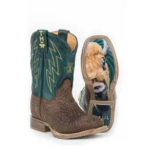 Kid’s Tin Haul Bullhide Boot with Buffalo Sole