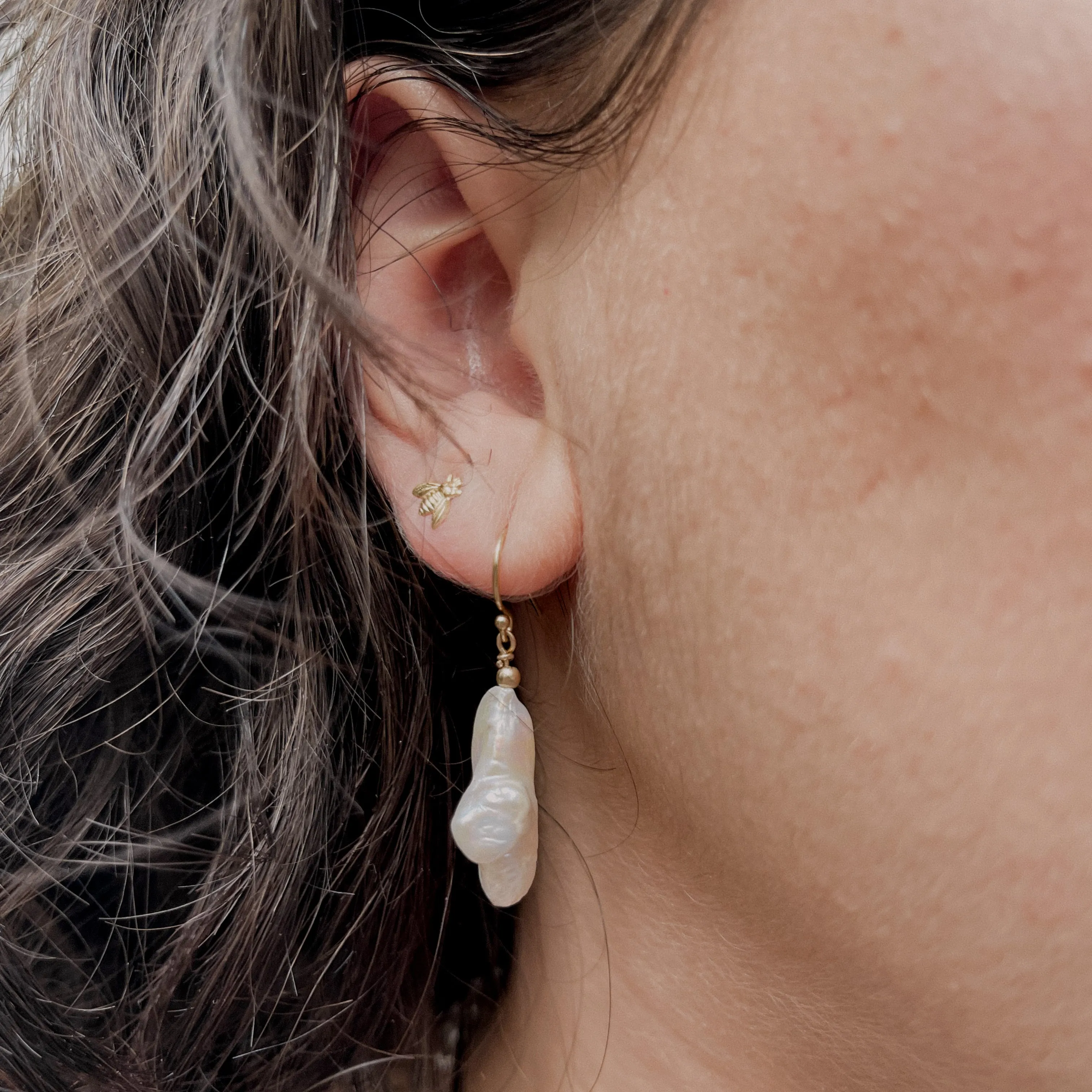 Little Bee Stud Earrings