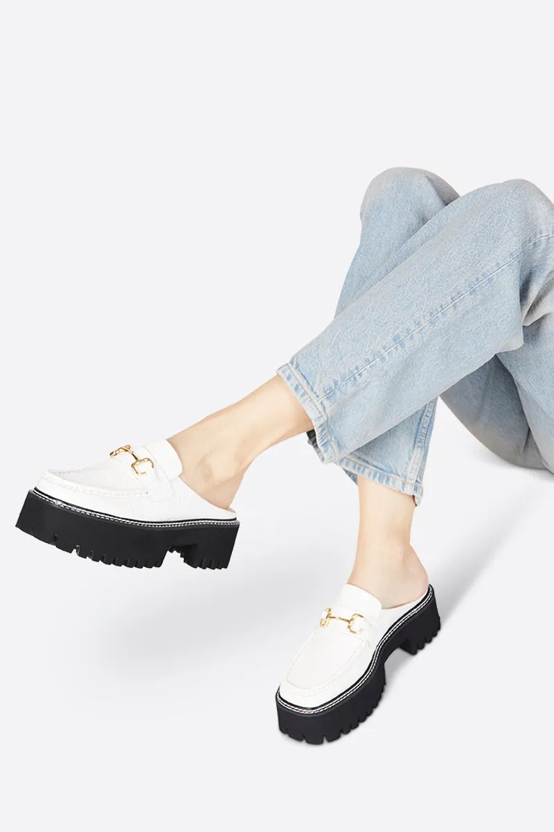 LOON PLATFORM LUG LOAFER