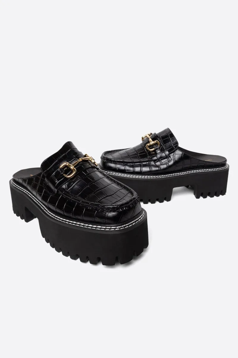 LOON PLATFORM LUG LOAFER