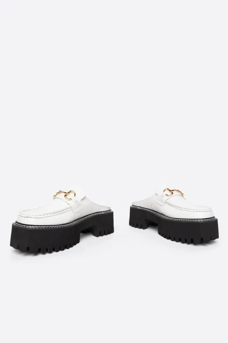 LOON PLATFORM LUG LOAFER