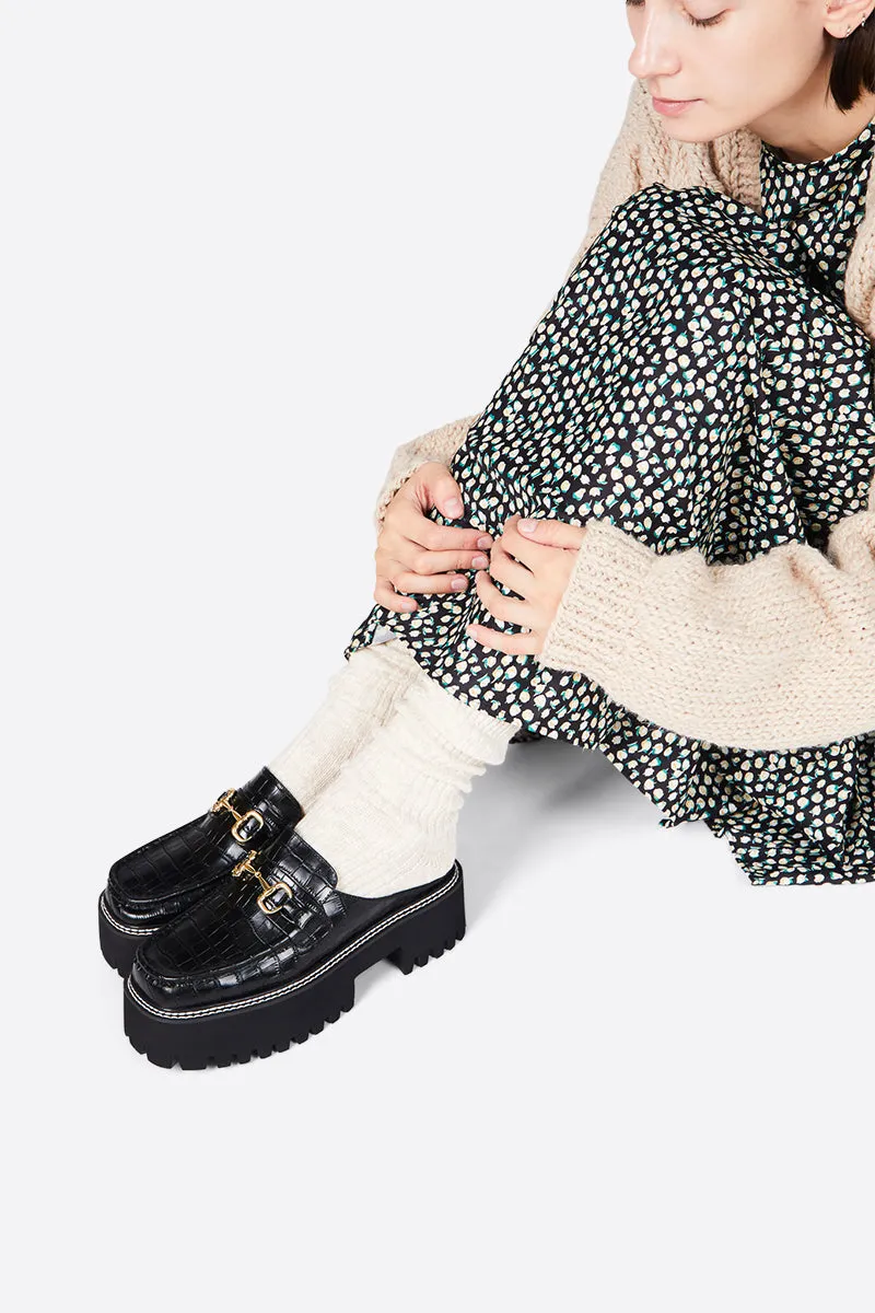 LOON PLATFORM LUG LOAFER