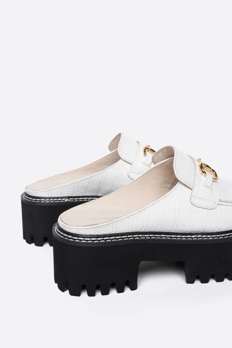 LOON PLATFORM LUG LOAFER
