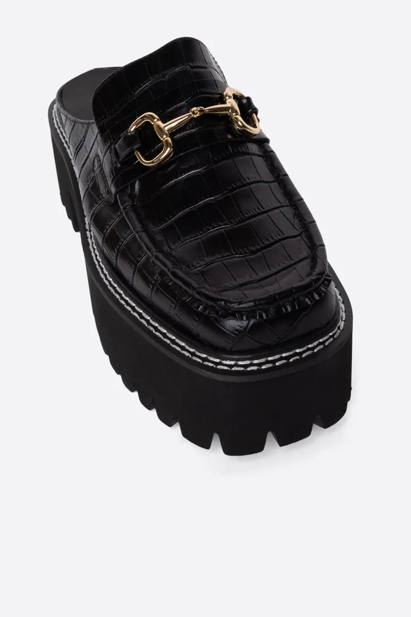 LOON PLATFORM LUG LOAFER